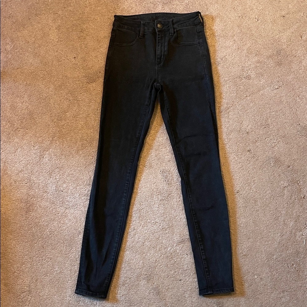 American Eagle Black Skinny Jeans